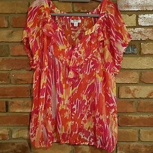 Old Navy Watercolor Top